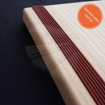 Sample tape Robuust Mahonie&nbsp;bruin
